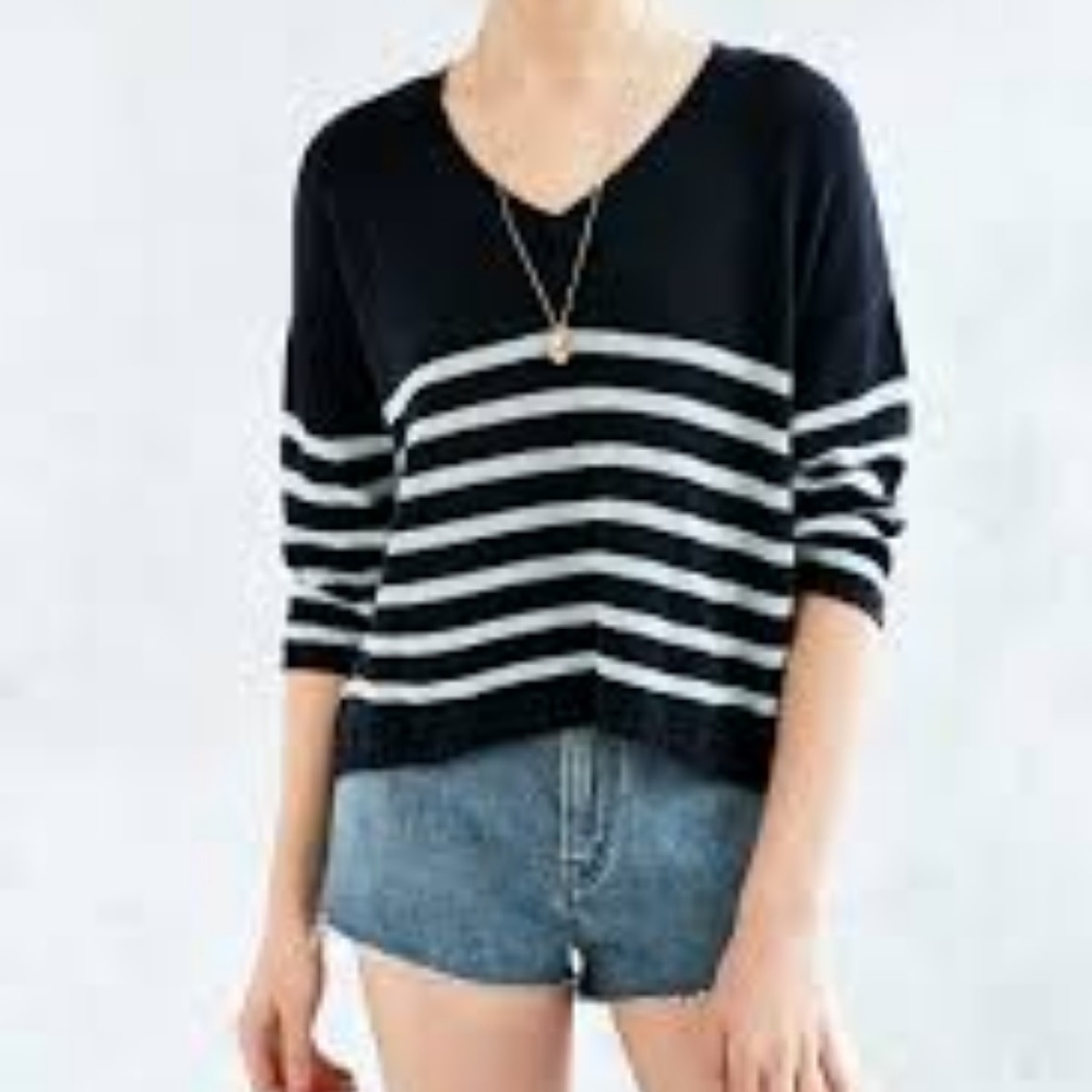 Ecote Blue Scout Pullover Sweater